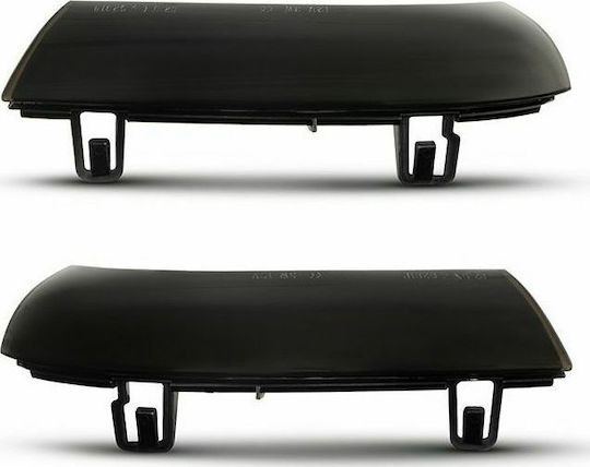 Tinted LED Flash Seat Alhambra Skoda Superb Volkswagen Golf Jetta Passat Sharan Tinted 2 Pieces