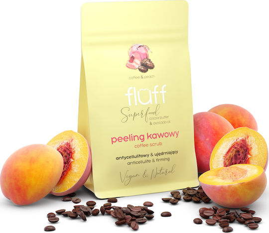 Fluff Coffee & Peach Scrub Σώματος 100gr