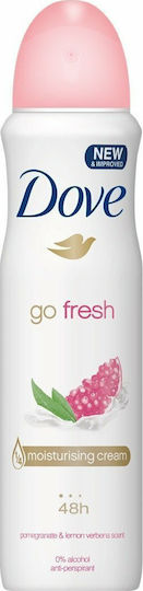 Dove Go Fresh Pomegranate & Lemon Verbena Deodorant 48h In Spray 150ml