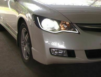 Decorative LED Car Headlight Strip White Color