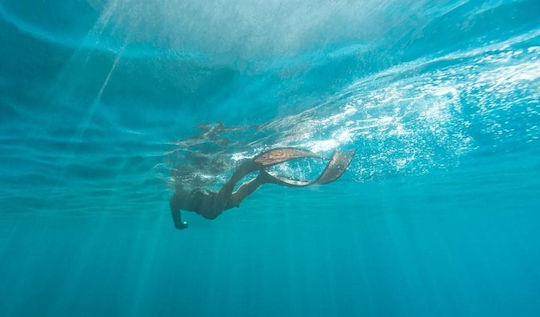 XDive Μάσκα Θαλάσσης Σιλικόνης Hero Μαύρη