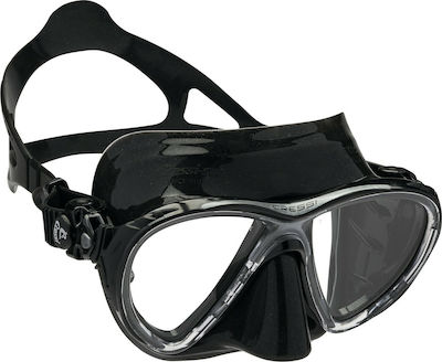 CressiSub Silicone Diving Mask Big Eyes Evolution Black Black DS336550