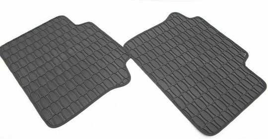 Σετ Μπροστινά και Πίσω Πατάκια 4τμχ για Fiat Palio 1995-2001 Μαύρα