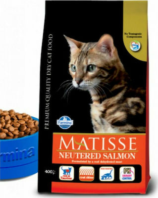 Farmina Matisse Neutered Dry Food for Adult Neutered Cats with Sensitive Urinary System with Salmon 1.5kg