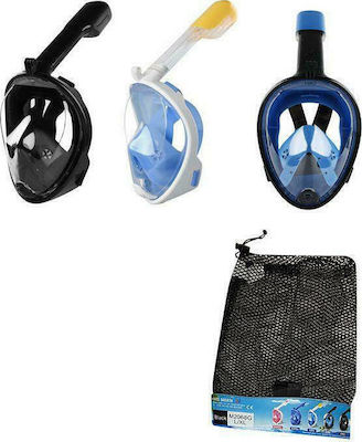 Summertiempo Silicone Full Face Diving Mask Black