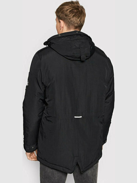 Polter Winter Jacket Parka Black