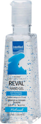 InterMed Reval Plus Antiseptic Hand Gel Desinfektionsmittel Gel für Hände 100ml Natürlich