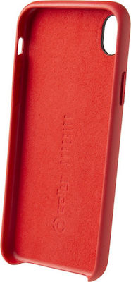 Celly Superior Silicone Back Cover Red (iPhone XR)