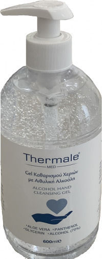 Thermale Med Antiseptic Hand Gel with Pump 600ml Natural