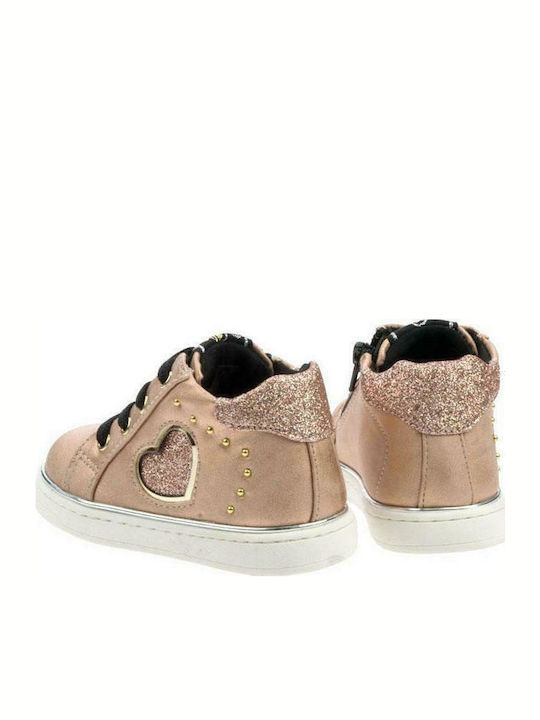 Παιδικά Sneakers High Ροζ