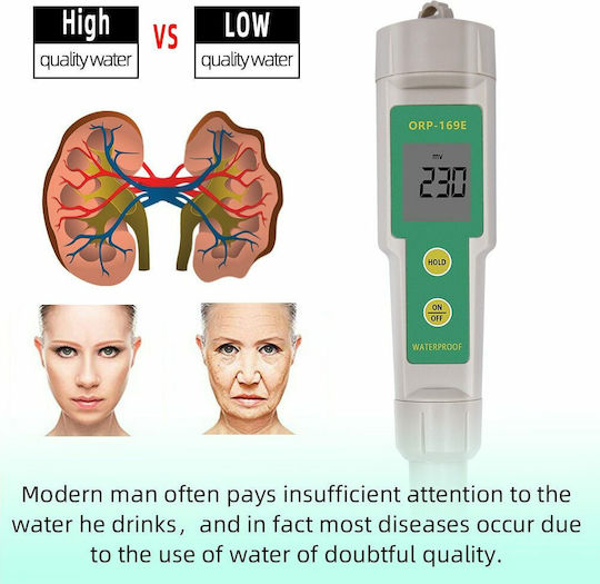 Waterfresh Wasserqualitätsmesser ORP Redox Messgerät