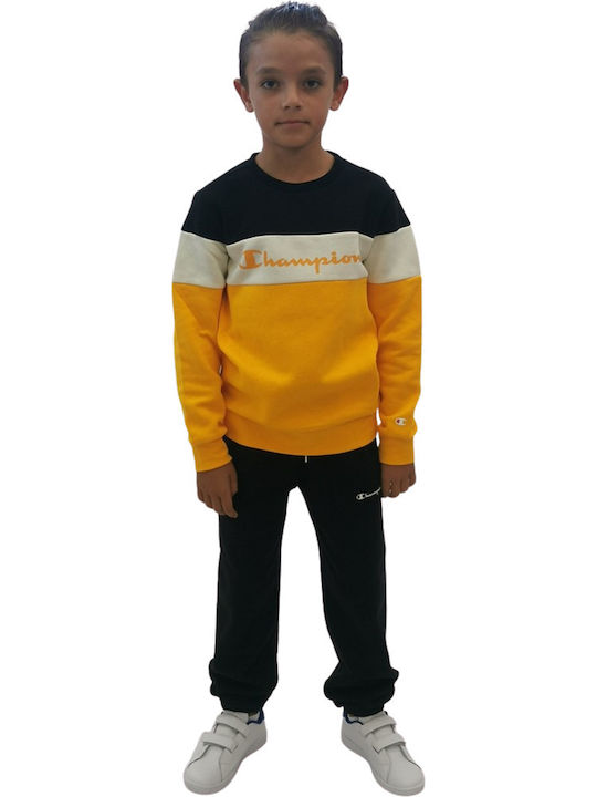 Champion Kids Sweatpants Set Yellow 2pcs