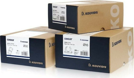 Kouvidis Verbindung für elektrische Leitungen mit Durchmesser 50mm aus Kunststoff 4001050