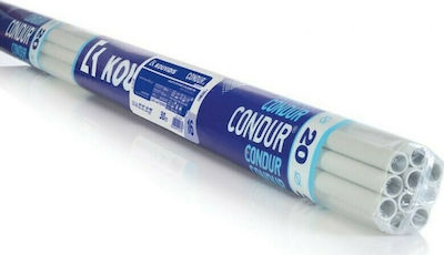 Kouvidis Condur Electrical Conduit with Diameter 50mm made of Plastic 1001050