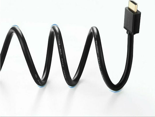 Ugreen HD104 HDMI 1.4 High Speed 1080p 120Hz Cable HDMI male - HDMI male 1m Μαύρο