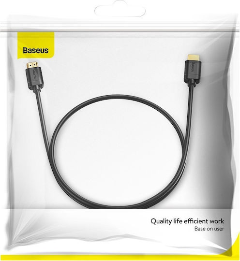 Baseus HDMI 2.0 Premium High Speed 4K 60Hz HDR Cable HDMI Male - HDMI Male 5m Black