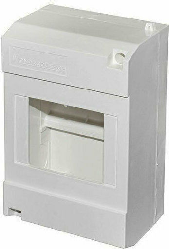 Dabler Wall mounted 4-Elements Fuse Box with 1 Row W90xH130xD60mm