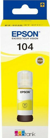 Epson 104 Оригинален Мастило за мастиленоструен принтер Черен (C13T00P140)