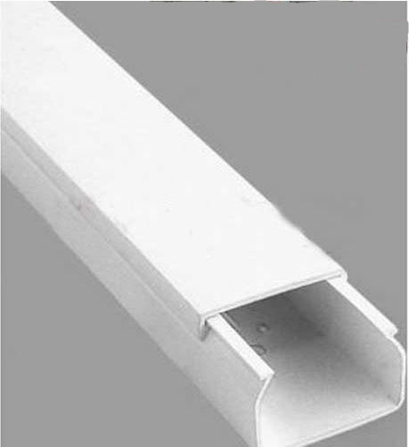 Eurolamp Cable Channel made of Plastic 40x16 Closed Type Carton Box White 2m