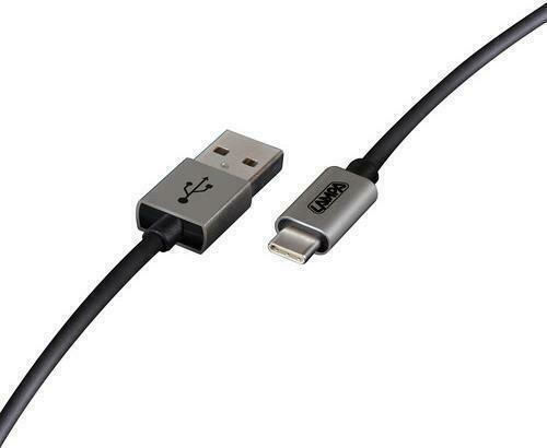 Lampa Silver Line USB 2.0 Cable USB-C male - USB-A Μαύρο 2m L3889.1