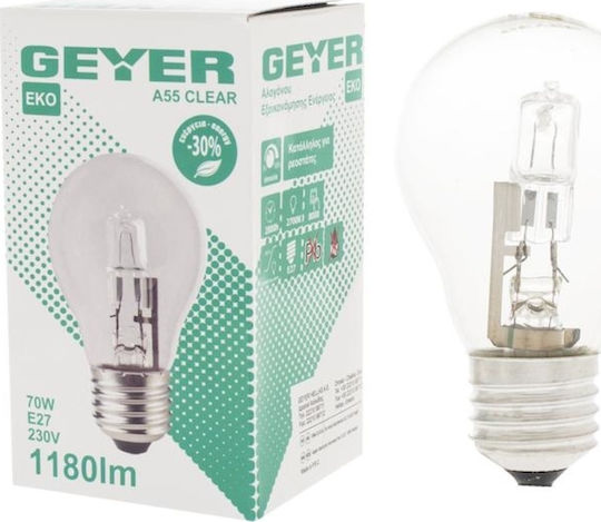 Geyer Halogen Lamp for Socket E27 with Power 70W 230V