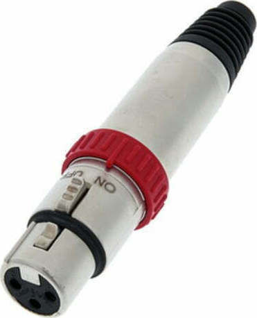 Neutrik Ștecher XLR feminin Argintiu (NC3FXS)
