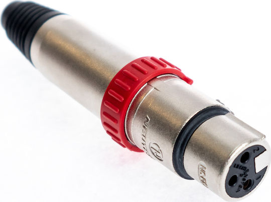 Neutrik Ștecher XLR feminin Argintiu (NC3FXS)
