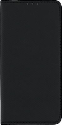 Senso Magnet Synthetic Leather Book Black (Redmi 9C)