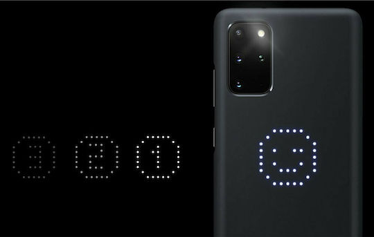 Samsung LED Cover Plastic Back Cover Gray (Galaxy S20+)