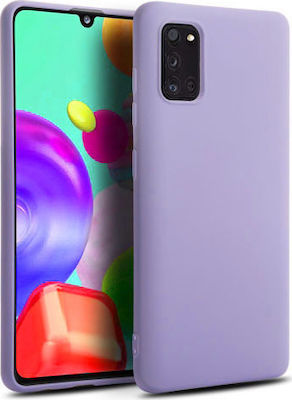 Sonique Liquid Umschlag Rückseite Silikon Flieder (Galaxy A31)