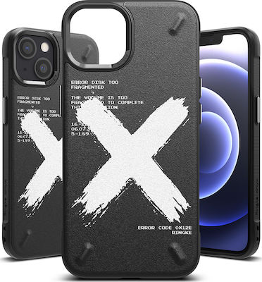 Ringke Onyx Design Umschlag Rückseite Silikon X Black (iPhone 13 Mini) OD541E234