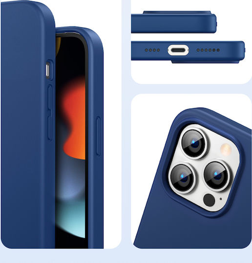 Ugreen Back Cover Σιλικόνης Μπλε (iPhone 13 Pro)