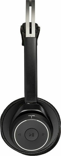 Voyager Focus UC Безжични На ушите Мултимедийни слушалки с микрофон и връзка Bluetooth / USB-A в Черен цвят