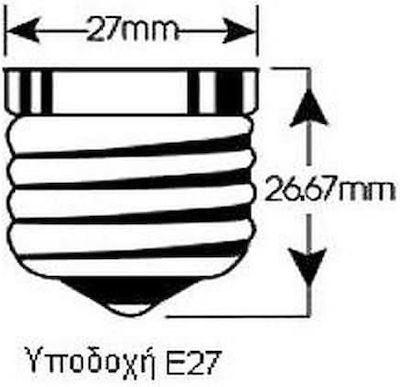 Diolamp Λάμπα LED για Ντουί E27 και Σχήμα R80 Φυσικό Λευκό 1280lm