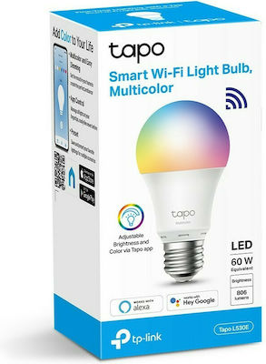 TP-LINK Smart Λάμπα LED για Ντουί E27 RGBW 806lm Dimmable