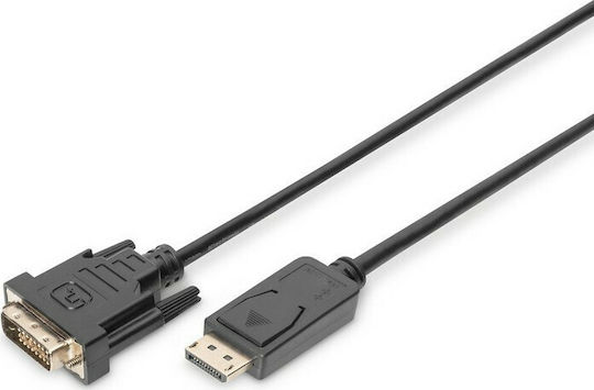 Digitus Cable DVI-D male - DisplayPort male 3m (AK-340306-030-S)