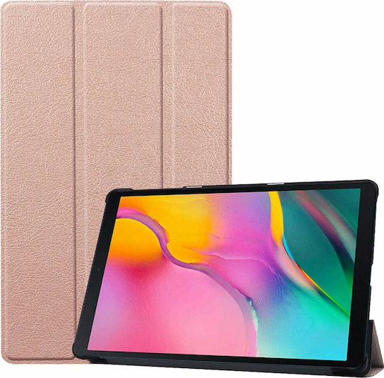 Tri-Fold Flip Cover Ροζ Χρυσή (Lenovo Tab M10 10.1")
