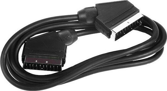 Cablexpert Cable Scart male - Scart male 1.8m Black CCV-518