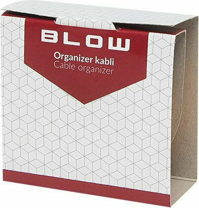 Blow Turtle Clip Οργάνωσης Καλωδίων 1τμχ Πορτοκαλί