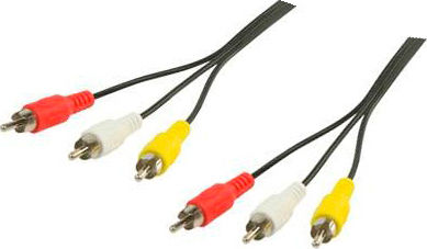 Valueline Kabel Komposit-Männchen - Komposit-Männchen 5m (VLVP24300B5.00)
