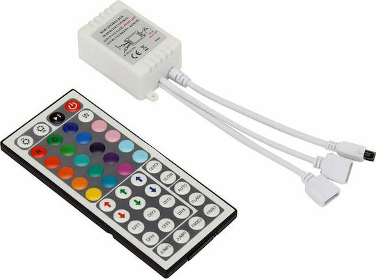 Metanor Ταινία LED 12V Φυσικό Λευκό Φως 5m Τύπου SMD3528 με Τροφοδοτικό