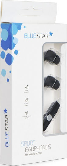 Blue Star IN60 In-ear Handsfree με Βύσμα 3.5mm Μαύρο