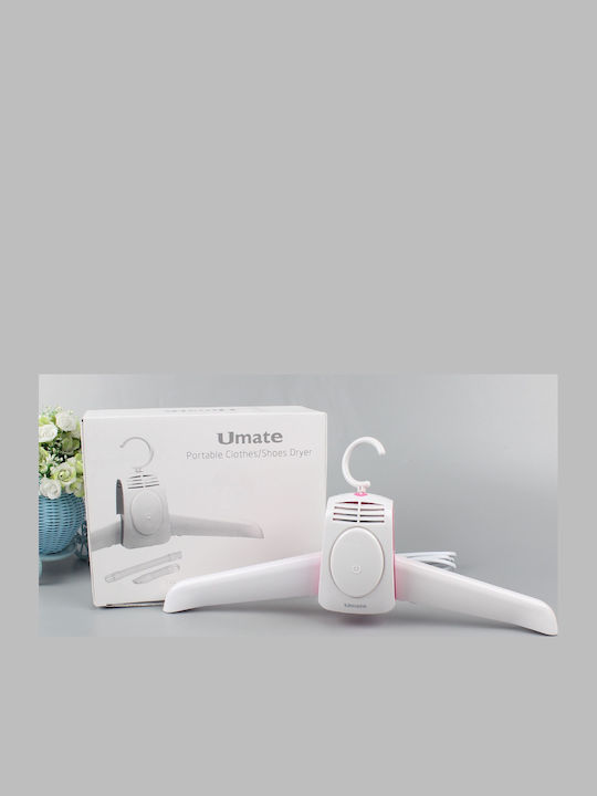 Electric Hanging Clothes Drying Rack Made of Plastic 150W 40x7cm