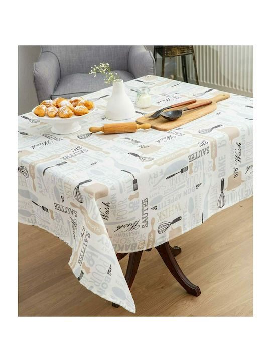 Borea Läufer Bon Apetit Ecru 50x140cm