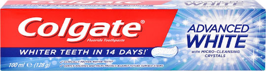 Colgate Advanced White Οδοντόκρεμα για Λεύκανση 100ml