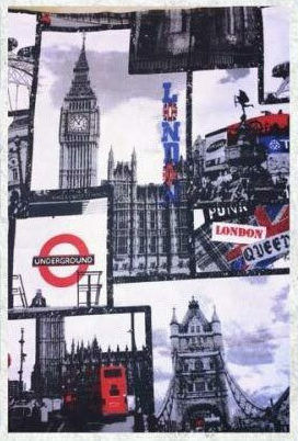 Sunshine Покривка за маса London Многоцветен 140x180бр