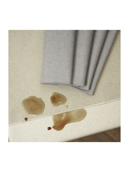 Viopros Checkered Stain Resistant Diana Gray 80x80cm