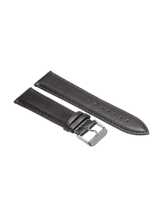 Tzevelion Leather Strap Brown 14mm