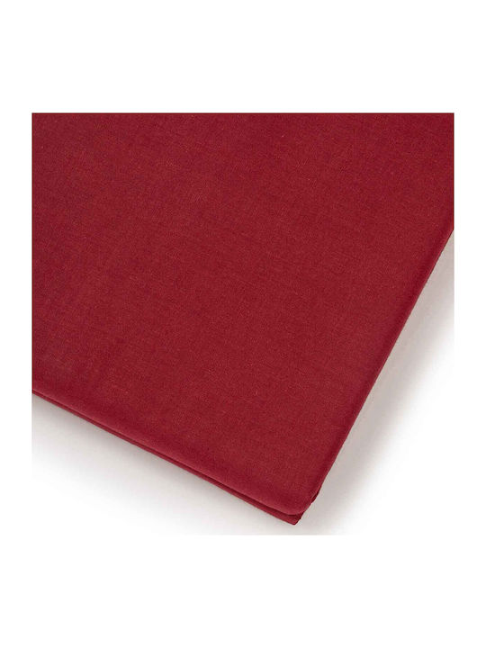 Melinen Sheet Super-Double with Elastic 160x200+30cm. Urban Bordeaux