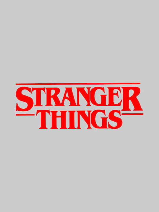 Stranger Things W T-shirt σε Μαύρο χρώμα